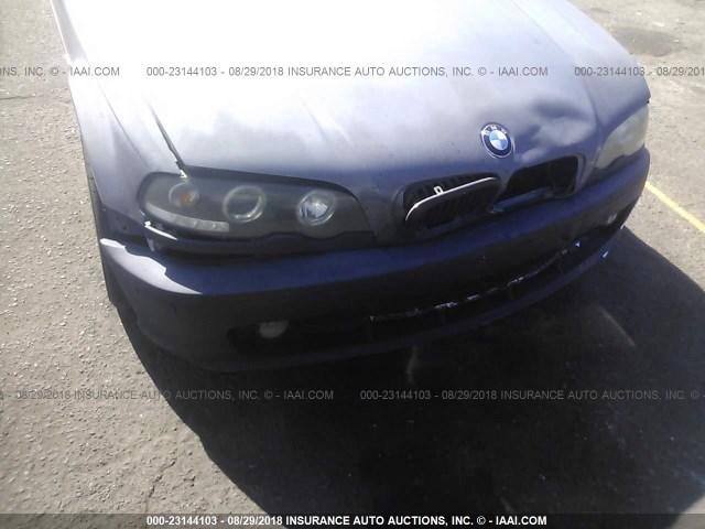 WBABN53471JU36620 - 2001 BMW 330 CI BLUE photo 6