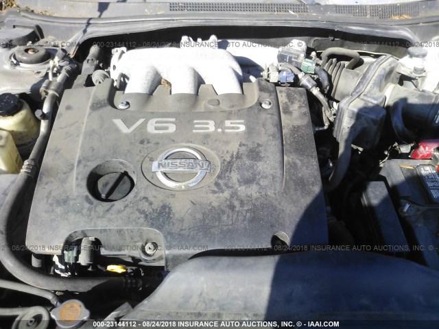 1N4BL11D75N457234 - 2005 NISSAN ALTIMA SE/SL/SE-R SILVER photo 10