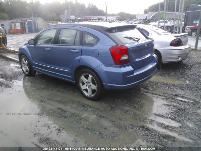 1B3HE78K87D137565 - 2007 DODGE CALIBER R/T BLUE photo 3