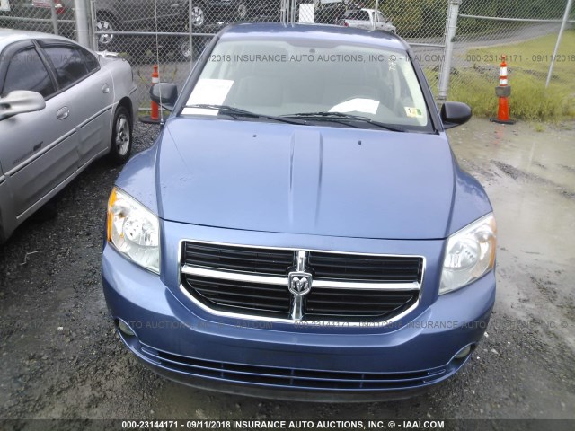 1B3HE78K87D137565 - 2007 DODGE CALIBER R/T BLUE photo 6