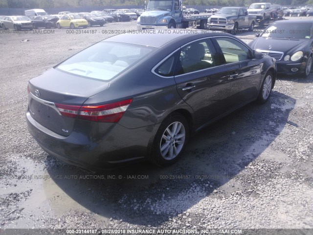 4T1BK1EB6DU053895 - 2013 TOYOTA AVALON PREMIUM/TOURING/LIMITED GRAY photo 4