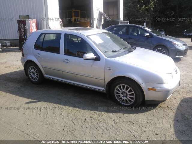 9BWGR61J644042580 - 2004 VOLKSWAGEN GOLF GLS TDI SILVER photo 1