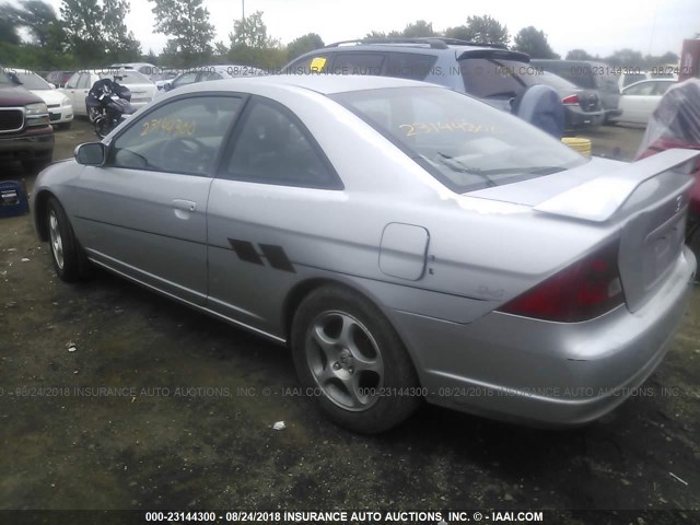 1HGEM22941L031979 - 2001 HONDA CIVIC SI/EX SILVER photo 3