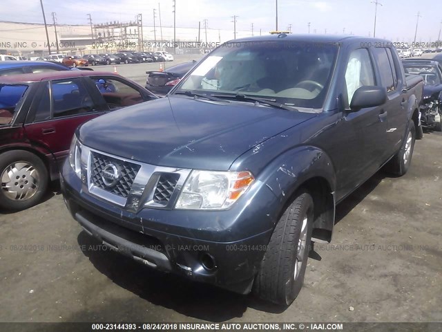 1N6AD0EV9DN739371 - 2013 NISSAN FRONTIER S/SV/SL/PRO-4X GRAY photo 2