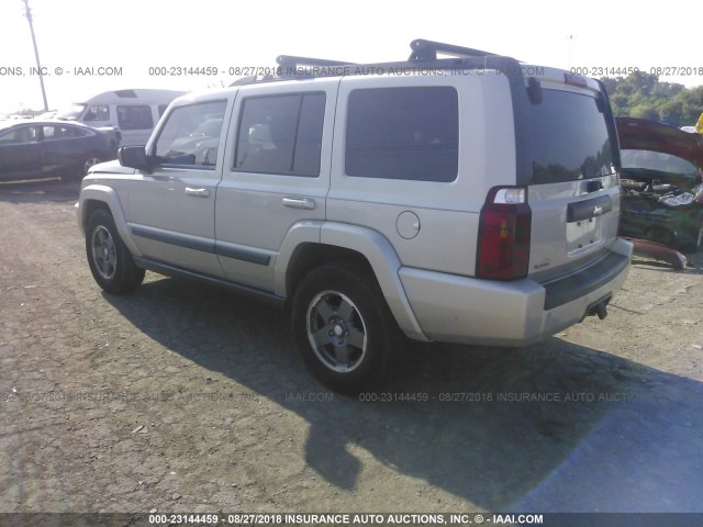 1J8HH48KX8C153464 - 2008 JEEP COMMANDER SPORT Արծաթագույն լուսանկար 3