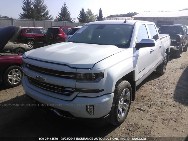 3GCUKSEC0GG132613 - 2016 CHEVROLET SILVERADO K1500 LTZ WHITE photo 2