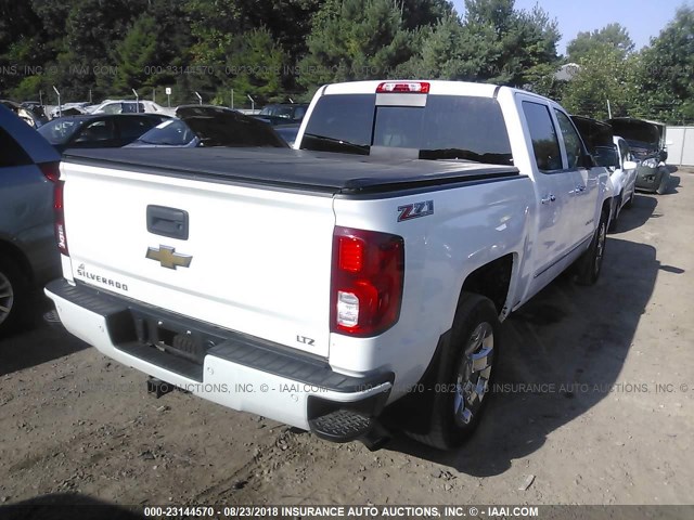 3GCUKSEC0GG132613 - 2016 CHEVROLET SILVERADO K1500 LTZ WHITE photo 4