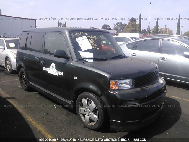JTLKT324664059366 - 2006 TOYOTA SCION XB Schwarz Foto 1