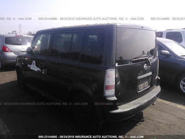 JTLKT324664059366 - 2006 TOYOTA SCION XB Schwarz Foto 3