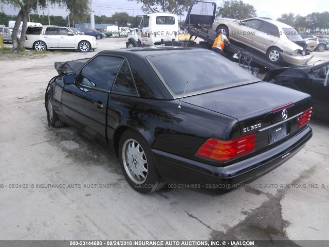 WDBFA67F8WF169322 - 1998 MERCEDES-BENZ SL 500 BLACK photo 3