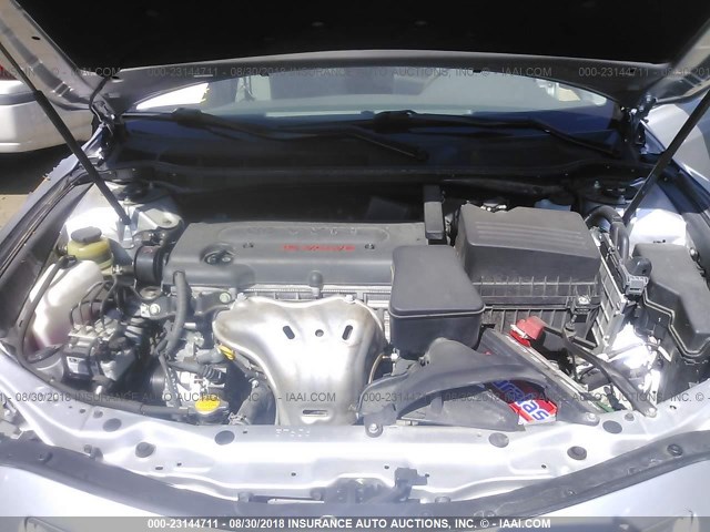 4T4BE46K89R138399 - 2009 TOYOTA CAMRY SE/LE/XLE 银色 照片 10