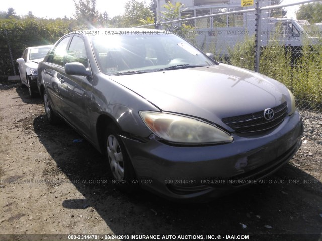 4T1BE32K83U744139 - 2003 TOYOTA CAMRY LE/XLE/SE GRAY photo 1