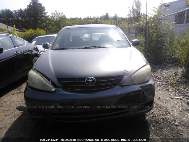 4T1BE32K83U744139 - 2003 TOYOTA CAMRY LE/XLE/SE GRAY photo 6
