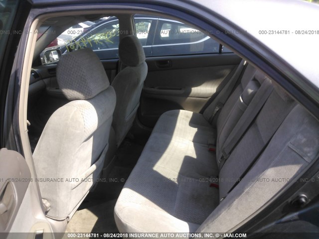 4T1BE32K83U744139 - 2003 TOYOTA CAMRY LE/XLE/SE GRAY photo 8