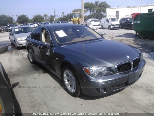 WBAHL83528DT12094 - 2008 BMW 750 I GRAY photo 1