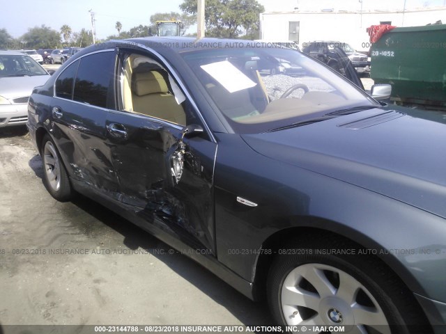 WBAHL83528DT12094 - 2008 BMW 750 I GRAY photo 6