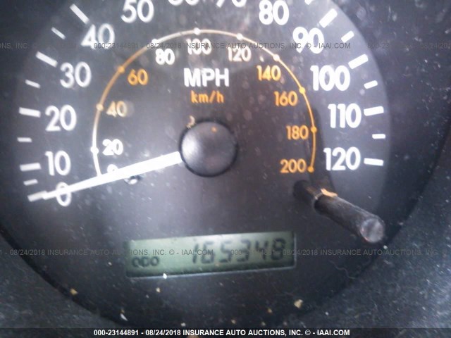 KL1TD66647B721704 - 2007 CHEVROLET AVEO LS RED photo 7