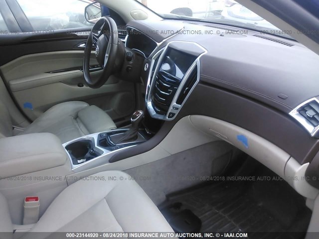 3GYFNJE38DS547885 - 2013 CADILLAC SRX PREMIUM COLLECTION BLUE photo 5