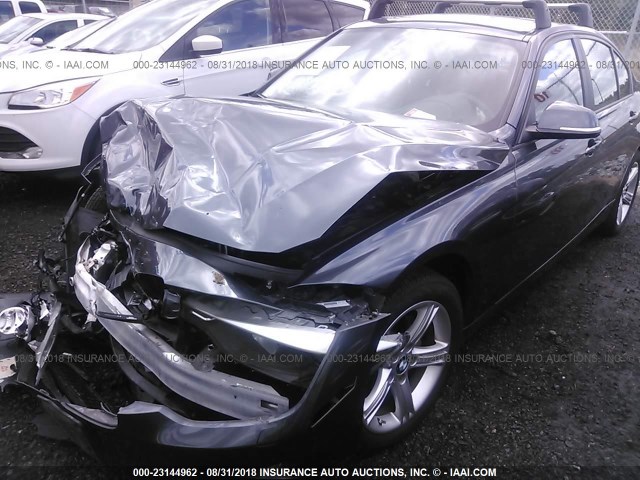 WBA3B5G51ENS10524 - 2014 BMW 328 XI SULEV GRAY photo 2