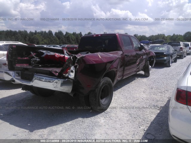 3C63RRGL2JG154964 - 2018 RAM 3500 ST MAROON photo 4