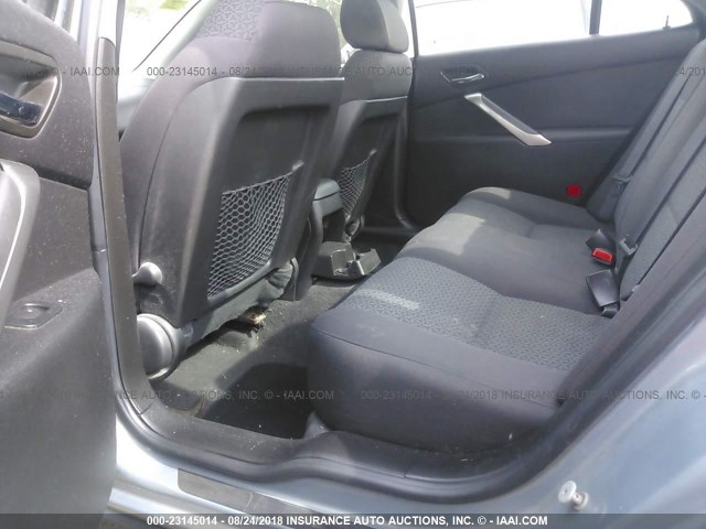 1G2ZF58B974263247 - 2007 PONTIAC G6 VALUE LEADER/BASE GRAY photo 8