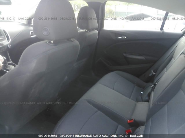 1G1BE5SM7J7222947 - 2018 CHEVROLET CRUZE LT GRAY photo 8