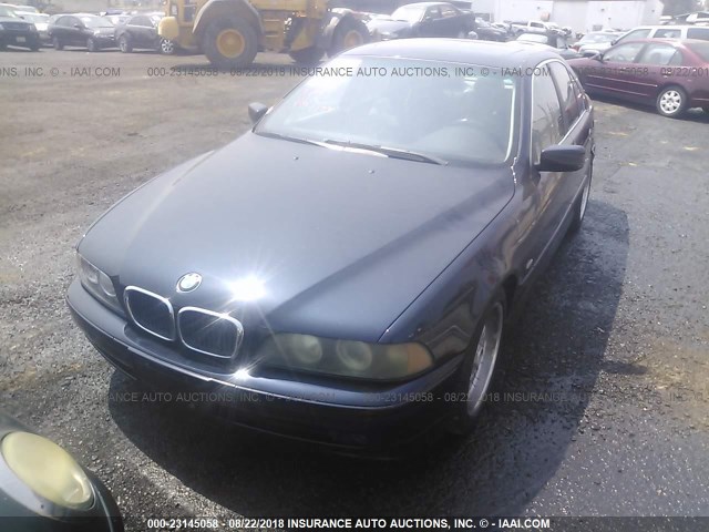 WBADT43411GF57457 - 2001 BMW 525 I AUTOMATIC BLUE photo 2