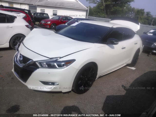 1N4AA6AP6HC432026 - 2017 NISSAN MAXIMA 3.5S/SV/SL/SR/PLAT 白色 照片 2