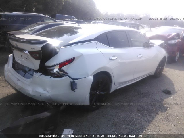 1N4AA6AP6HC432026 - 2017 NISSAN MAXIMA 3.5S/SV/SL/SR/PLAT 白色 照片 4