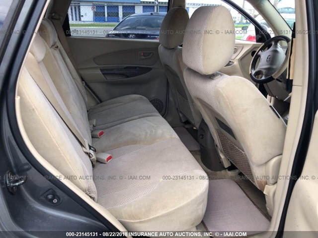 KM8JN12D87U476300 - 2007 HYUNDAI TUCSON SE/LIMITED GRAY photo 8