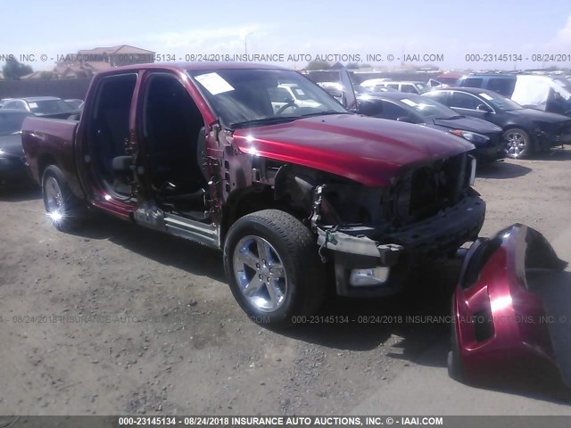 1C6RD6KT4CS281208 - 2012 DODGE RAM 1500 ST MAROON photo 1