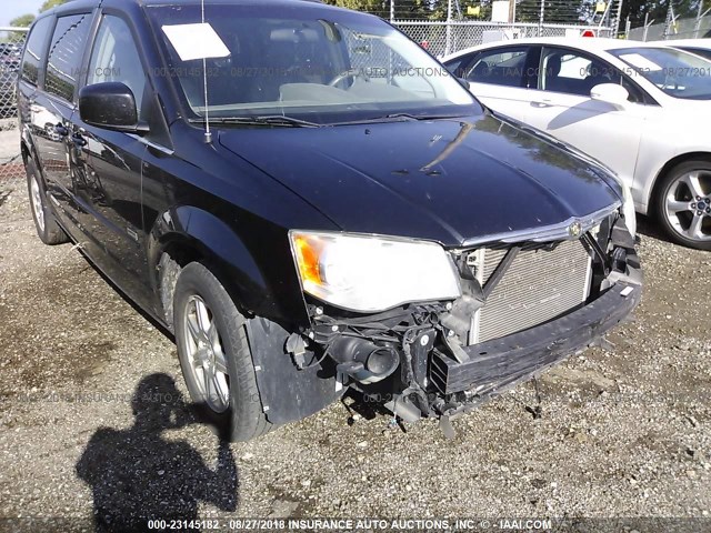 2A8HR54P78R749403 - 2008 CHRYSLER TOWN & COUNTRY TOURING BLACK photo 6