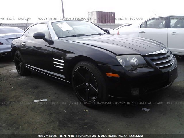 1C3AN69L34X003658 - 2004 CHRYSLER CROSSFIRE LIMITED BLACK photo 1