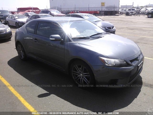 JTKJF5C71C3043718 - 2012 TOYOTA SCION TC 灰色 照片 1