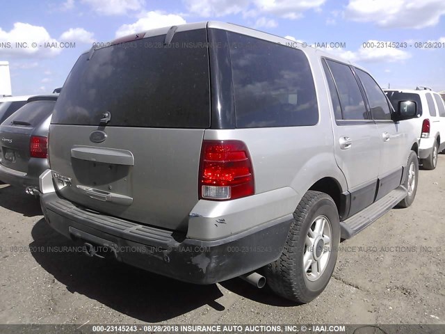 1FMRU15WX3LA30393 - 2003 FORD EXPEDITION XLT SILVER photo 4