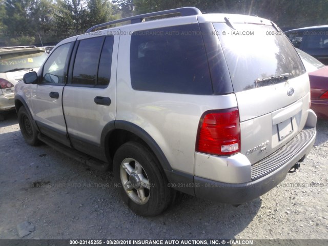 1FMZU73K43UB38974 - 2003 FORD EXPLORER XLT/XLT SPORT/NBX 银色 照片 3