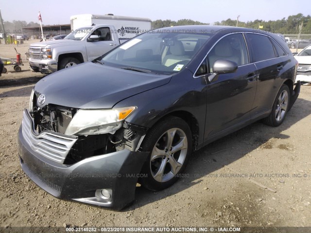 4T3ZK3BB7AU022673 - 2010 TOYOTA VENZA GRAY photo 2