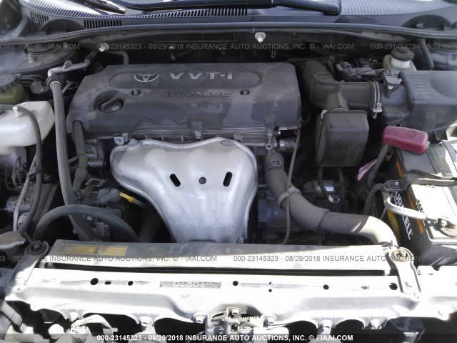 JTKDE3B7XA0313940 - 2010 TOYOTA SCION TC 灰色 照片 10