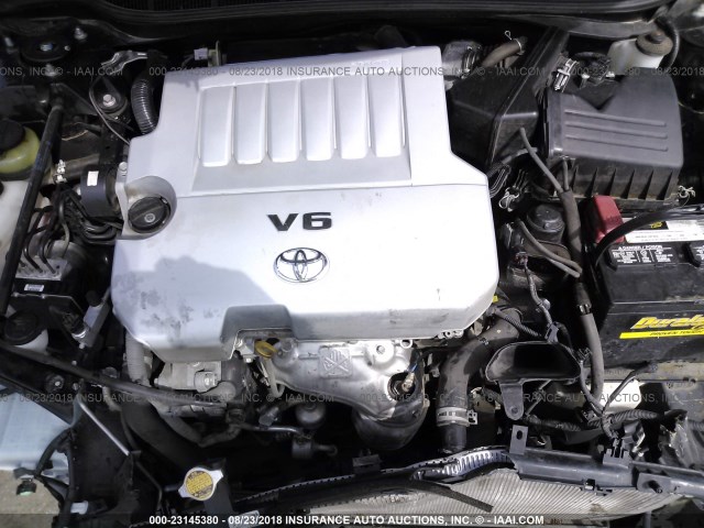 4T1BK3EK4BU129106 - 2011 TOYOTA CAMRY SE/LE/XLE შავი ფოტო 10