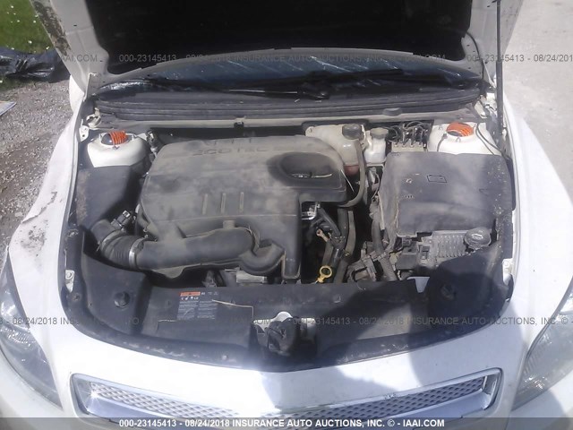 1G1ZE5EB5AF243343 - 2010 CHEVROLET MALIBU LTZ 白色 照片 10