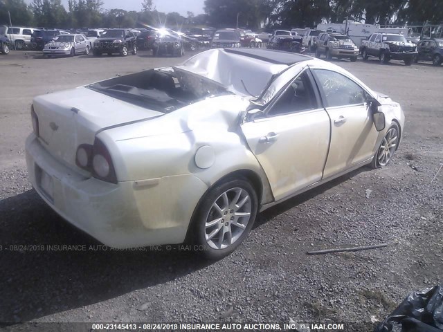 1G1ZE5EB5AF243343 - 2010 CHEVROLET MALIBU LTZ 白色 照片 4