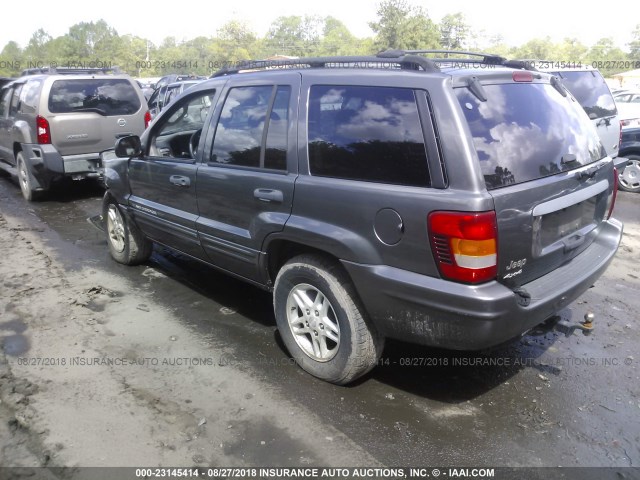1J8GW48S44C293781 - 2004 JEEP GRAND CHEROKEE LAREDO/COLUMBIA/FREEDOM 灰色 照片 3