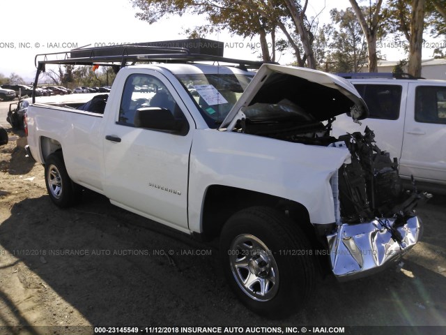 1GCNCNEH8GZ349213 - 2016 CHEVROLET SILVERADO C1500/C1500  LS WHITE photo 1