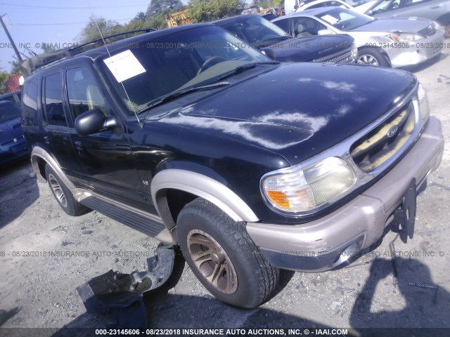 1FMZU84P3YZC67380 - 2000 FORD EXPLORER EDDIE BAUER BLACK photo 1