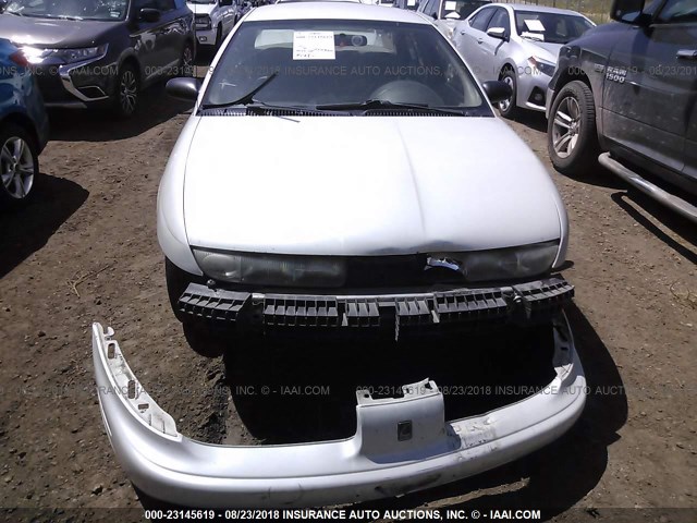 1G8ZJ5273WZ195361 - 1998 SATURN SL2 WHITE photo 6