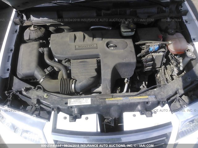 1G8AJ55F27Z125612 - 2007 SATURN ION LEVEL 2 白色 照片 10