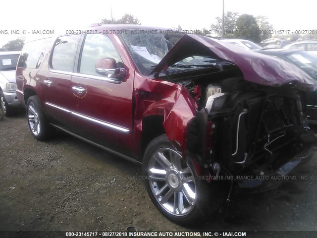 1GYS4KEF6CR279471 - 2012 CADILLAC ESCALADE ESV PLATINUM წითელი ფოტო 1