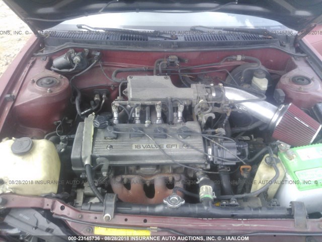 JT2AE09E7P0001556 - 1993 TOYOTA COROLLA LE/DX PURPLE photo 10