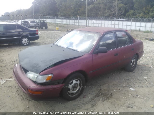 JT2AE09E7P0001556 - 1993 TOYOTA COROLLA LE/DX PURPLE photo 2