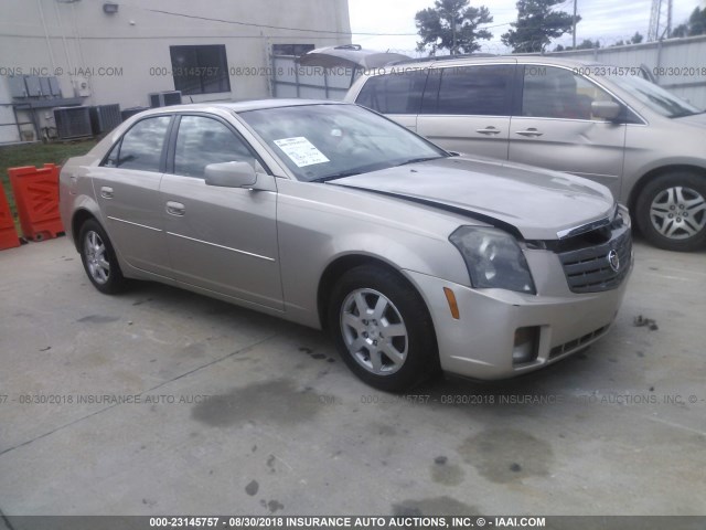 1G6DP567150218764 - 2005 CADILLAC CTS HI FEATURE V6 GOLD photo 1